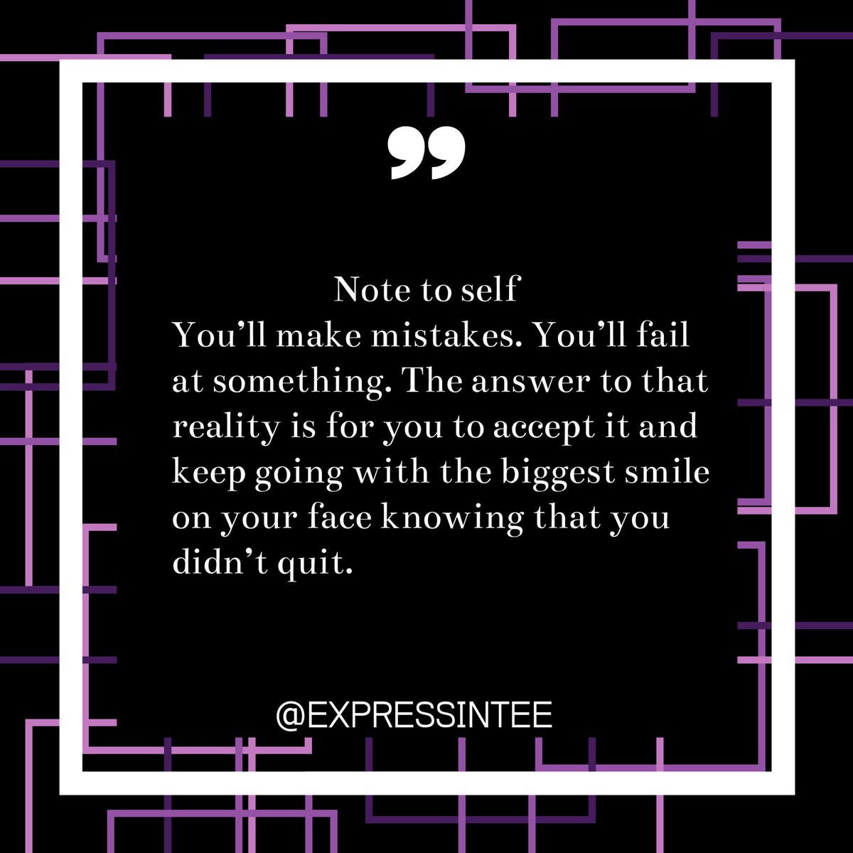 ExpressinTee's tweet photo. To anyone that may need this.☺️💜🤞🏾✨
•
•
•
#EXPRESSINTEE #EXPRESSYOURSELF #NEWTEEALERT #SHARE #REPOST #PROCESSOFHEALING #KEEPGOING #KEEPDOING #AZPOETRY #BAYAREAPOETRY #GOD #DREAMS #FAITH #HOPE #SUCCESS #EFFORT #WHATDREAMSAREMADEOF #QOTD #NOTETOSELF #NEVERQUIT #SMILE https://t.co/BVVNTpQBzf