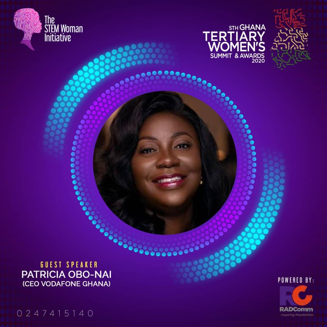 lindakoomson56's tweet photo. GUEST SPEAKER - PATRICIA OBO-NAI (CEO, VODAFONE GHANA) #TheSTEMWoman #RADCommLLC https://t.co/qIz5oRQu3c