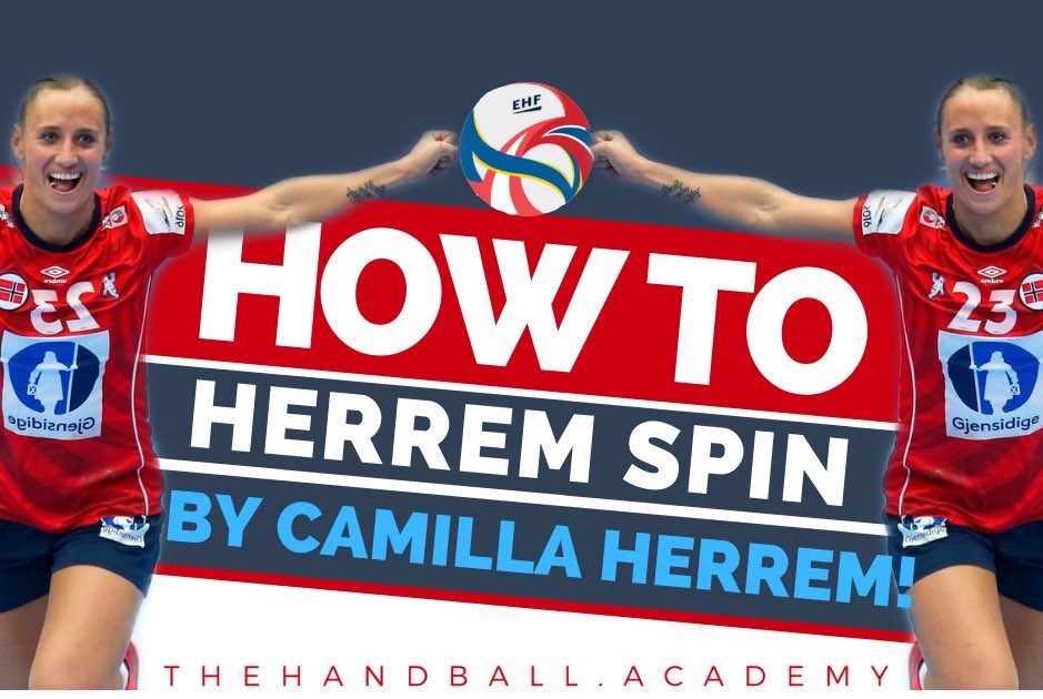 HandballAcademy's tweet image. The @CamillaHerrem spin HOW TO is out now! Head to to our Socials 👊🏼