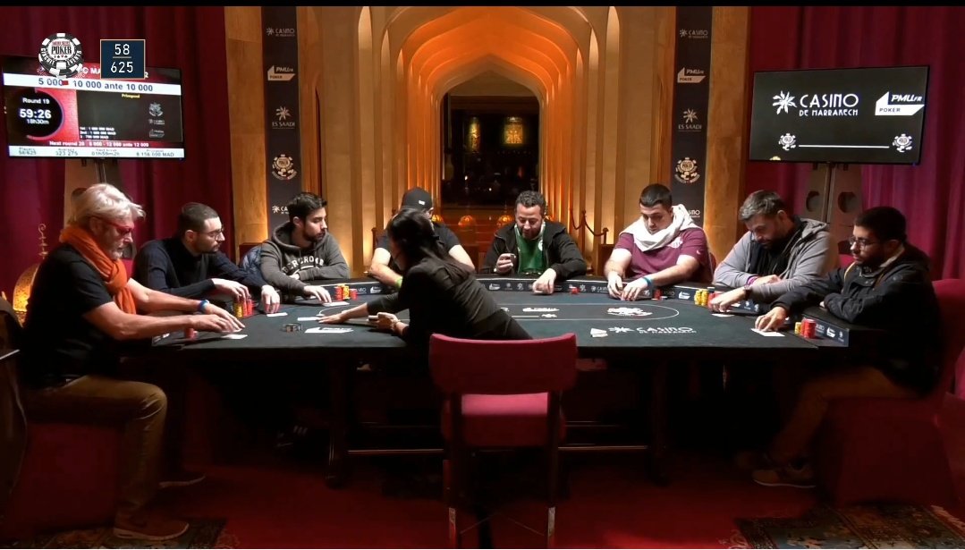 poker_red's tweet photo. ¡Empezamos TV Table desde #WSOPMarrakech con el día 2 del Main Event. Muchos españoles en liza y y 160.000€ on top.
¡Acompáñanos en la noche de poker con @dauchvid , @Darkored, y @odineH !
📺https://t.co/iiqqMgGl94 https://t.co/kp0RbnlRcp