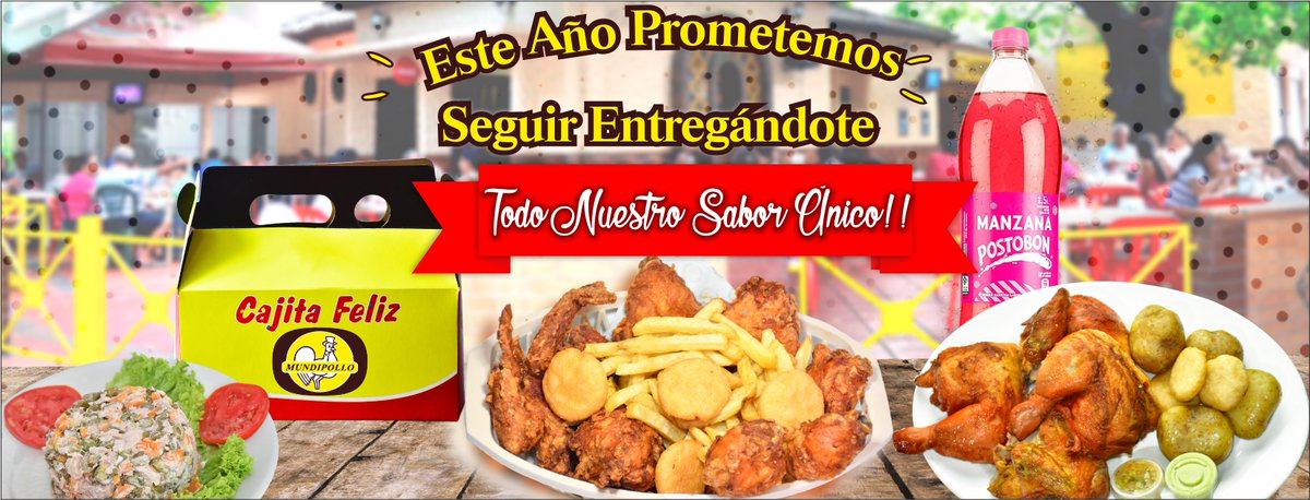 mundipollo's tweet photo. En el 2020 Disfruta de Todo Nuestro Sabor Único #MUNDIPOLLO 😋

💻️ https://t.co/nbkN4VqPt1

#mundipollocucuta #broaster #polloasado #ensalada #maduro #mollejas #sopas #pesacado #domicilioscucuta #comidacucuta #restaurantescucuta #malecon #colsag #sanmartin #cucuta #colombia https://t.co/v0kvwYAlzE