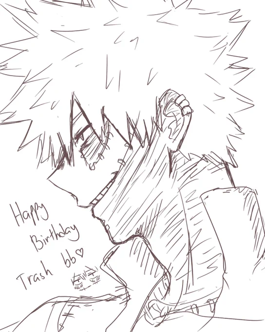 Even though I don't draw you as much anymore I still love you my little trash baby. ??

Happy Birthday! 