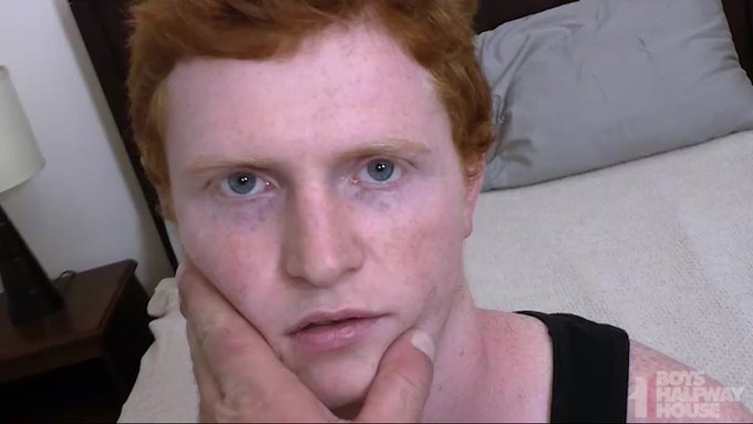 2 pic. Now my hair is as fucked up as my asshole. @HalfwayHouseXXX isn’t fucking around.            