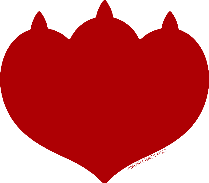 猫好きさんのハート 