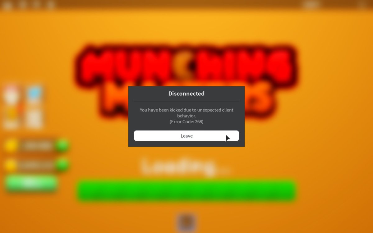 Roblox Error Code 268 Pc 2019