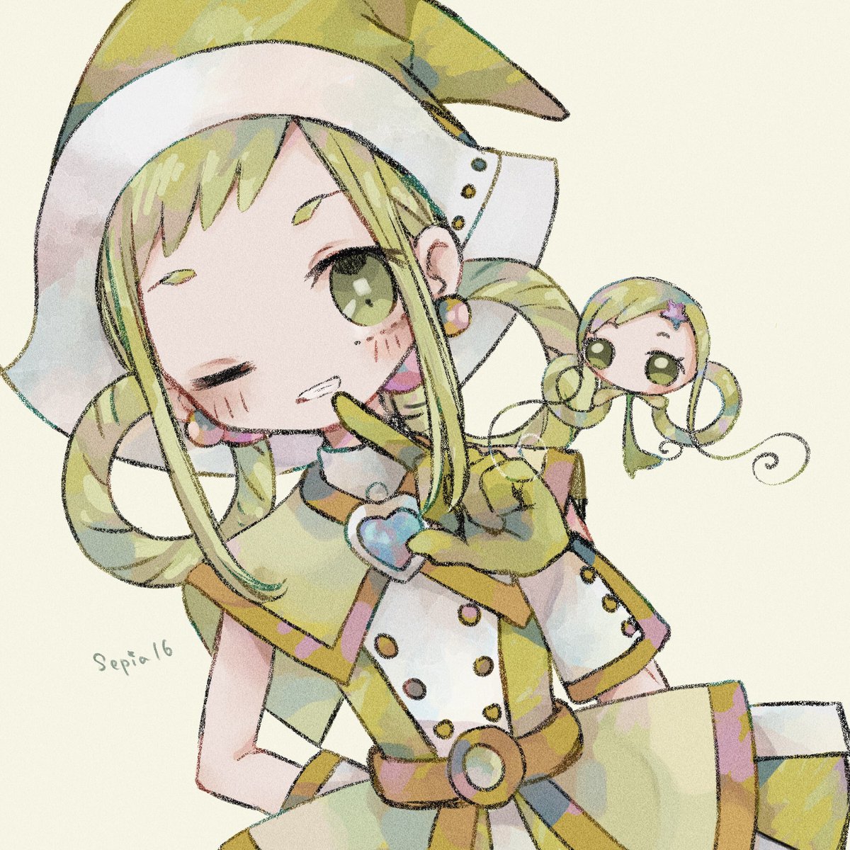 おジャ魔女どれみ ももこちゃん せぴのイラスト