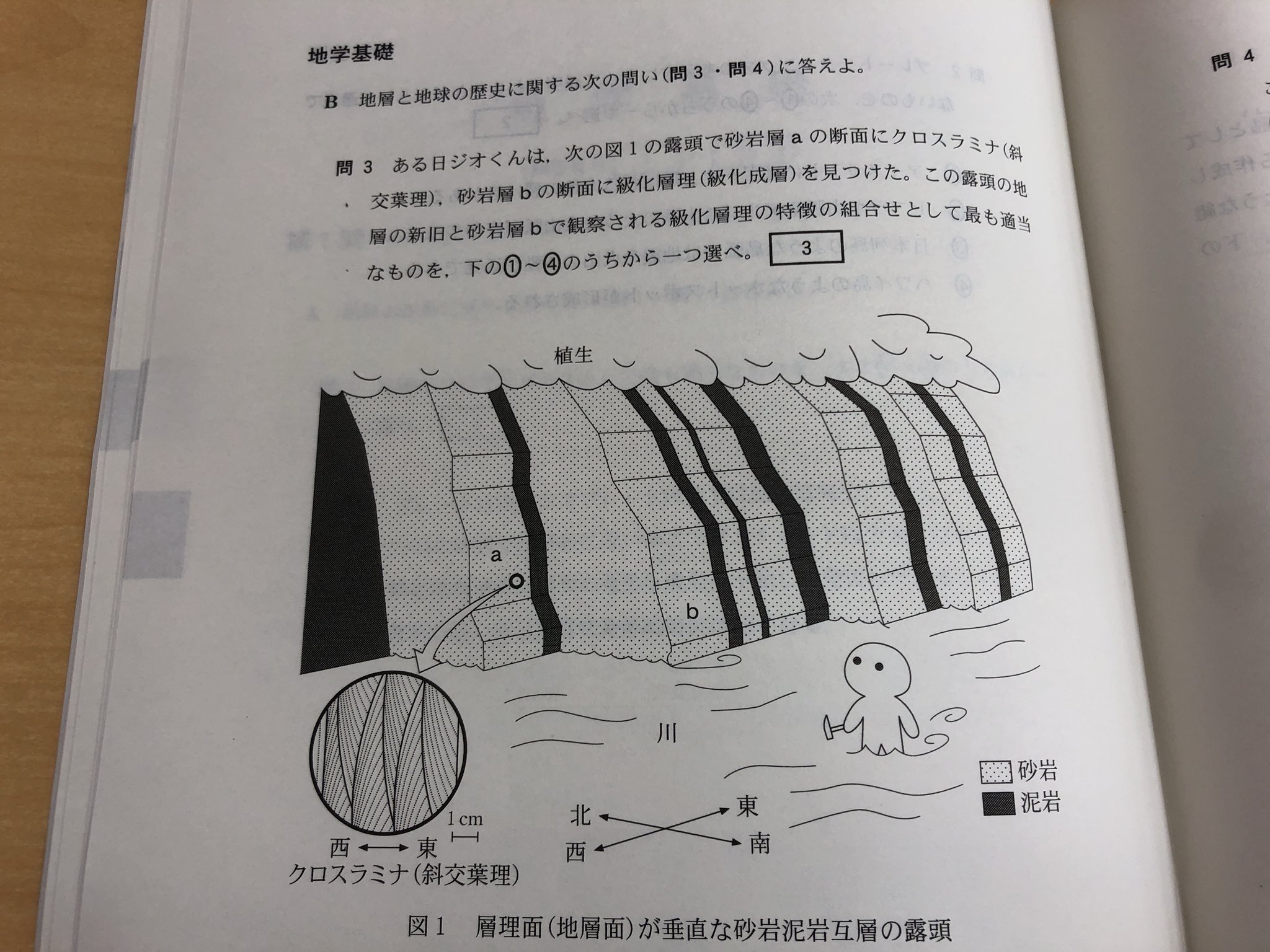 画像 センター試験 地学基礎ジロくん めっちゃ危ないところにいるね はよ逃げて 切実 T Co Ameq3qzeij まとめダネ