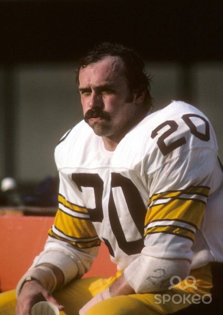 Rocky Bleier got shot in Vietnam and had a grenade explode at his feet, rehabbed like Rocky Balboa getting ready for Drago, then had a 1,000-yard rushing season and won 4 Super Bowl rings. That's some Grade A USDA American badassery.