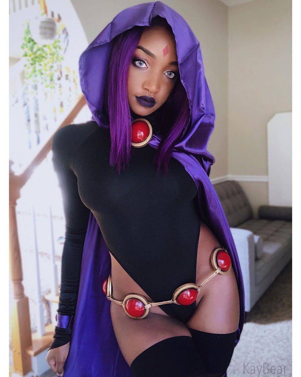 Raven cosplay nsfw