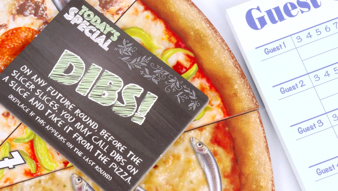 beziergames's tweet photo. DIBS!! We’re calling New York Slice for the first game of the day! Do you have a unique way of deciding which game to play first? #NewYorkSlice #SaturdayGameNight https://t.co/htluGO6R8c