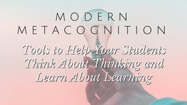 amisa_us's tweet photo. MODERN METACOGNITION: Tools to Help Your Students Think About Thinking and Learn About Learning https://t.co/kN9meJCeVX https://t.co/AwbdB61tI7