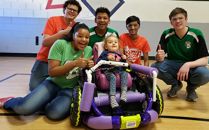 FRCTeams's tweet photo. January is #NationalMentoringMonth! Check out this amazing article about one of our mentors from @firstteam1939 in Kansas City, MO, USA https://t.co/A8nwku9X0s Tell us about your mentors! #mentorsmakethemagic #omgrobots #morethanrobots #INFINITERECHARGE #FIRSTRise https://t.co/RHSNsNnp0g