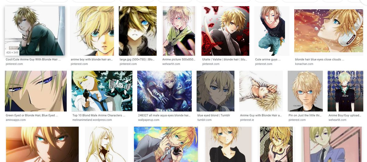 Brendan Blaber Jello On Twitter Anime Blonds Is The Same