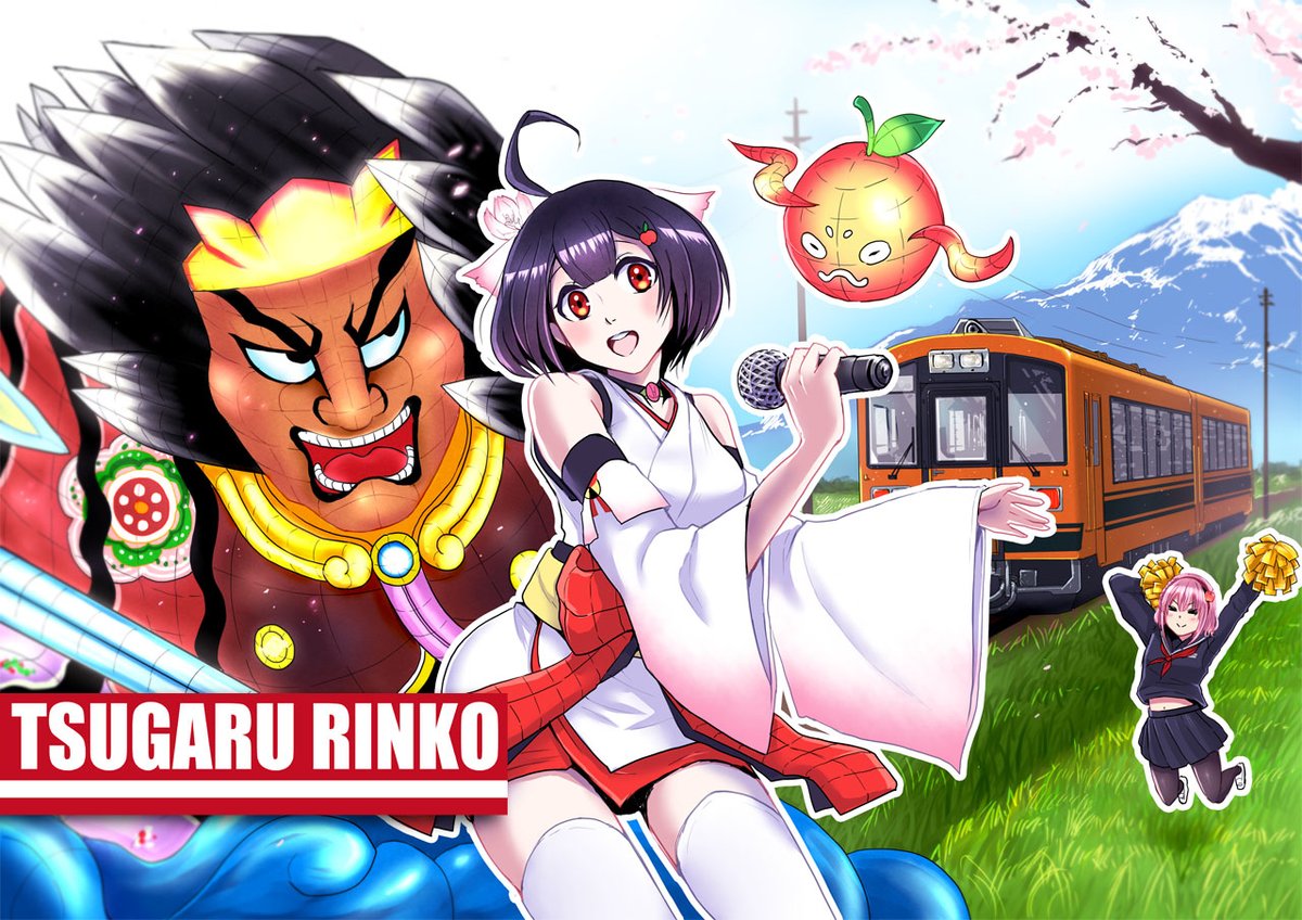 Ryo36's tweet image. #津軽りんこ 
#アートりんこ
#アートりんこソング