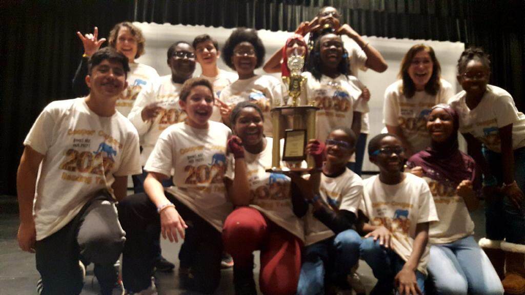 Cooper Midfle School wins 1st Place