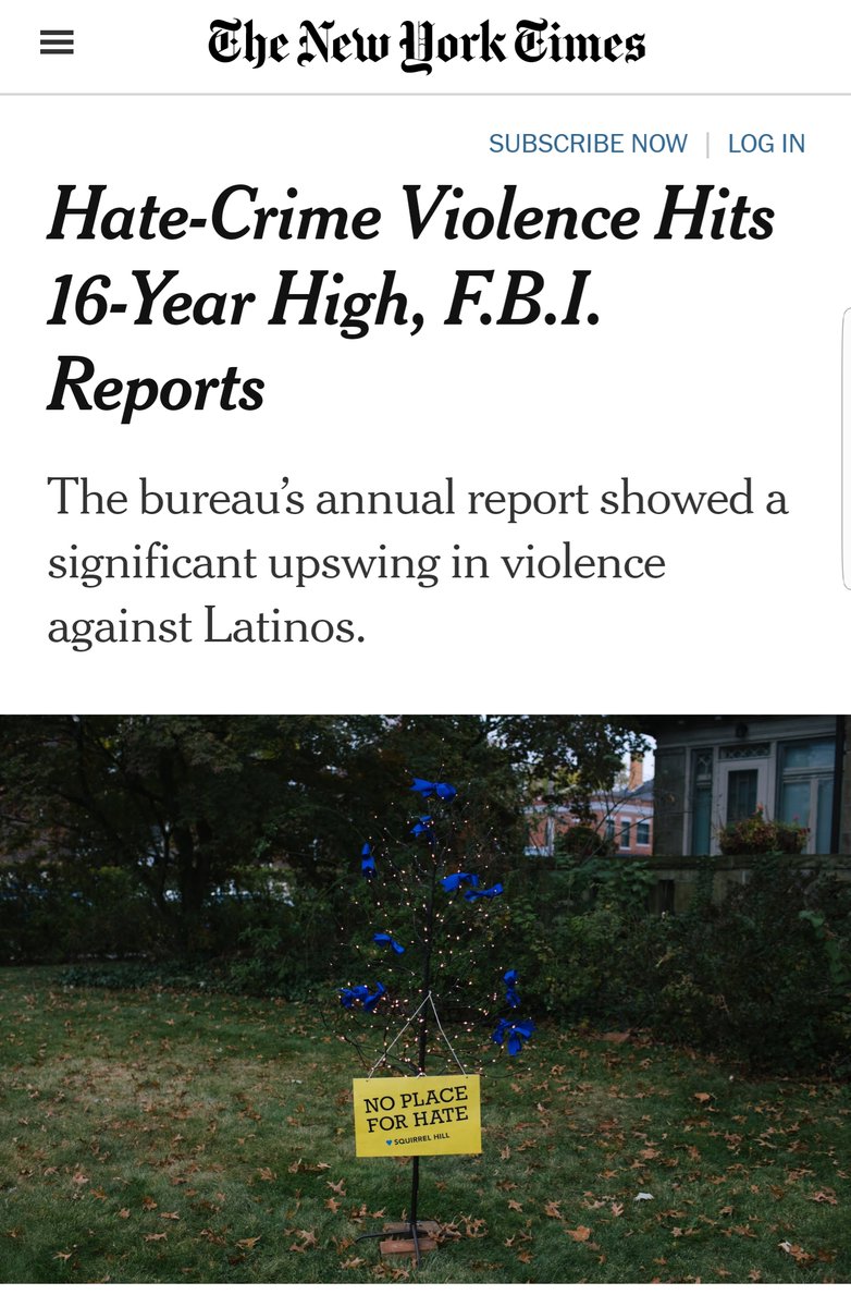 Is it not worth asking if Republicans are moving too far right when:Hate crimes rose in every major city in lockstep with Trump's rhetoric?