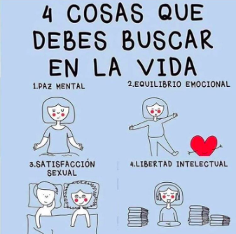 El equilibrio consiste en estos puntos, ¿agregarías algún otro 👇?