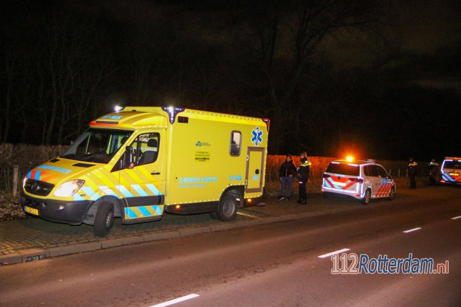 Hardloper neergestoken bij beroving in #Schiedam. 112Rotterdam.