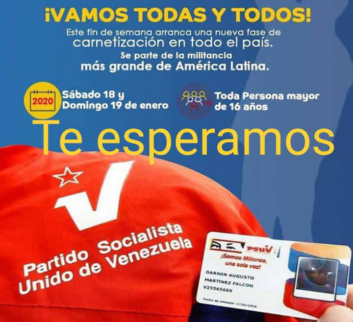 #PuebloProtagónocoYParticipativo 
#VenezuelaProductivaYSoberana 
#PSUVAraguaPotencia 
Desplegados captando nuevos militantes... @NicolasMaduro @dcabellor @RMarcoTorres @regulolacruz @ConcejoML @TareckPSUV @ConElMazoDando @HectoRodriguez @ca_deliana @ChavistaGanador @AnguloLucena