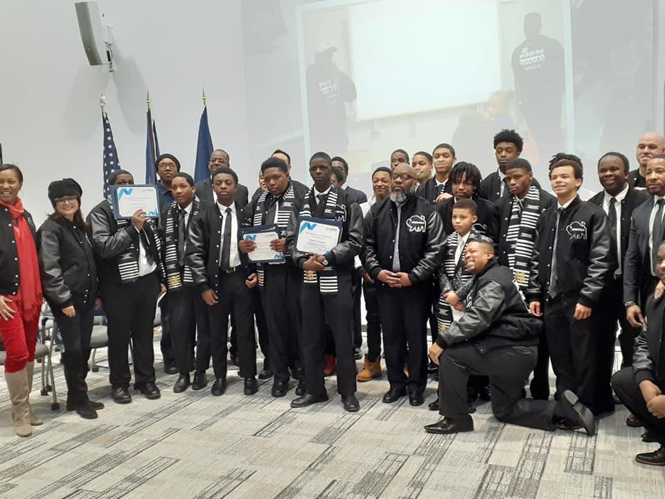 AnibalSolerJr's tweet photo. Proud to have supported the work of @Brkng_Barriers over the past two years. These Brothers are truly #changingthenarrative for our boys and young men of color in the Buffalo. The Dream Lives On!!✊🏼✊🏽✊🏾✊✊🏿#MBKBuffalo #MLK2020 #RompiendoBarreras @NYSMBK @MBK_Alliance https://t.co/86WE4s8ane