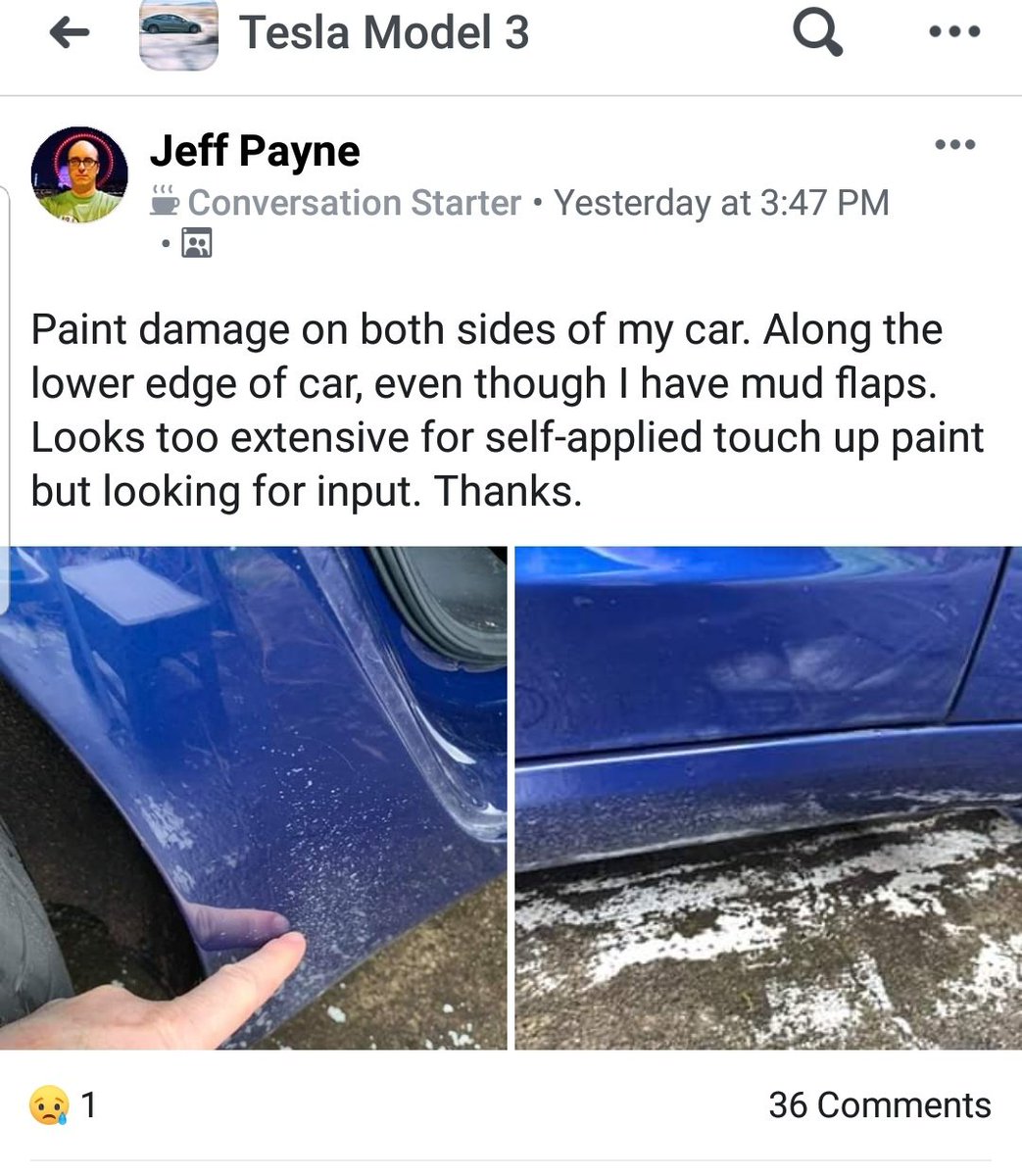 ghost_scot's tweet image. This is the future of auto?
#TeslaQualityIssues 
#TeslaPaintIssues