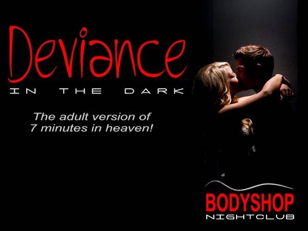 shopsocialpgh's tweet photo. Does the thought of a "stranger" excite you? Tonight, Pittsburgh is bringing Deviance in the Dark back! #7MinutesInHeaven #BodyshopPgh https://t.co/x6MjuPC6Oc https://t.co/mVOLc5ShAV