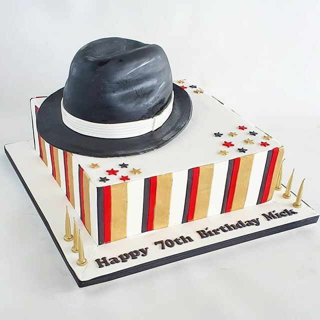 gloriouscakes_'s tweet photo. Hats off to Mick on his 70th birthday! 
#hatcake #70thbirthday #gloriouscakesbris https://t.co/lHMD2WUPT8 https://t.co/ZMG0RxQdse