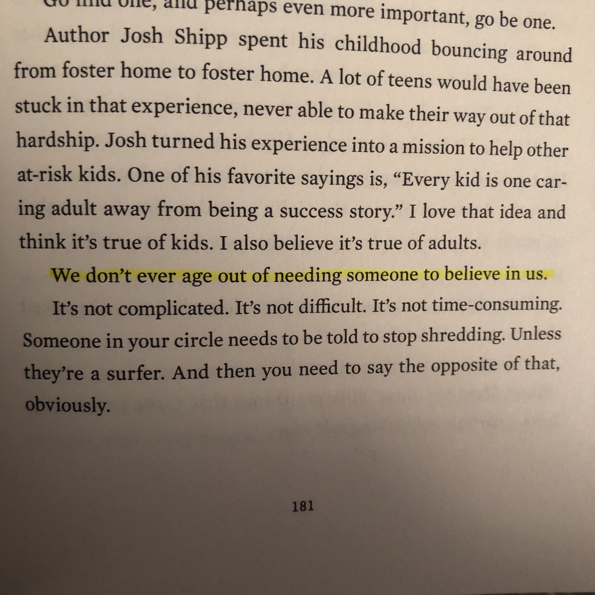 RossCoops31's tweet photo. Finish, by @JonAcuff #rossreads https://t.co/PYAH8Sv6ZN