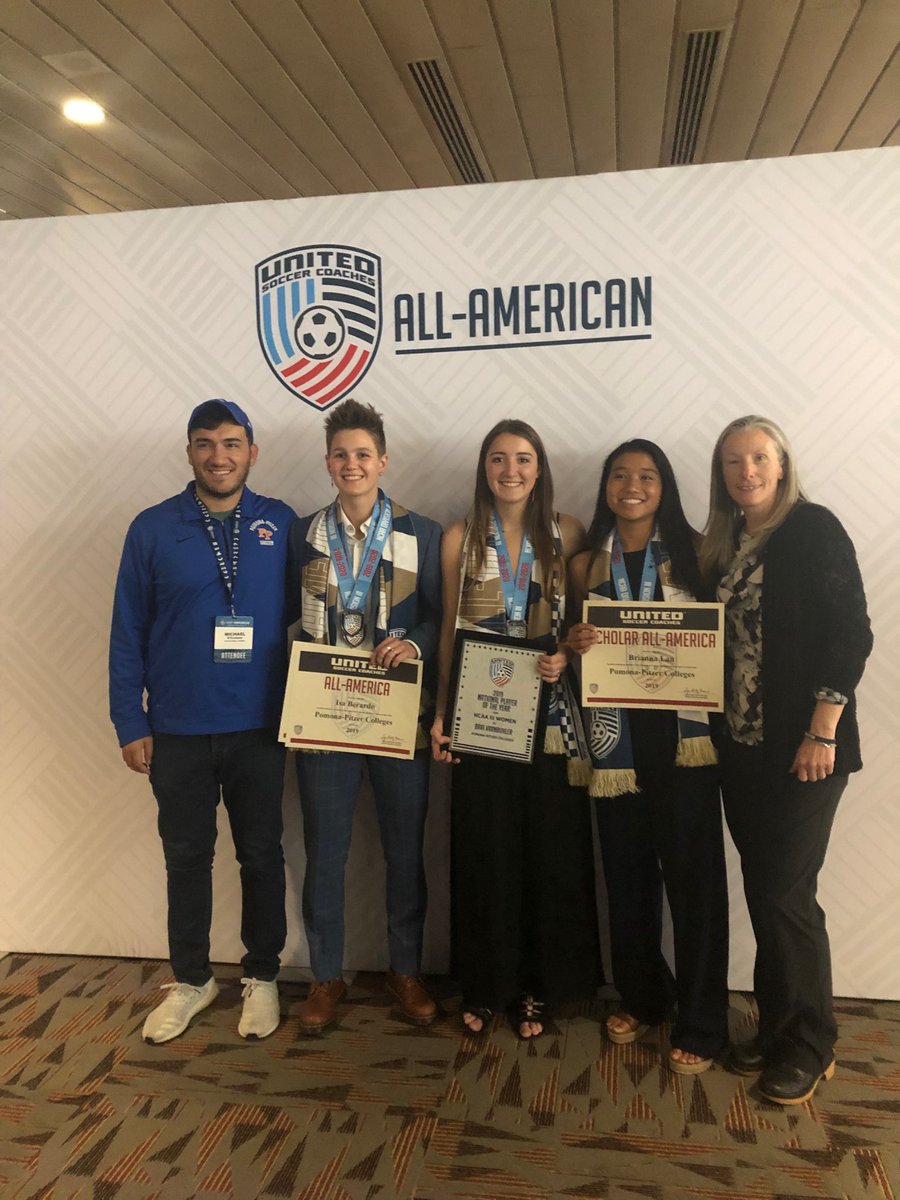 PPWomensSoccer's tweet photo. Good times in Baltimore celebrating our THREE All-Americans. Congrats to Isa, Brianna and DIII National PYO, Bria. Making âŠ@Sagehensâ© so proud! #wingsup #pps2019 comes to a close. On to #pps2020 https://t.co/hNE4OvGzmO