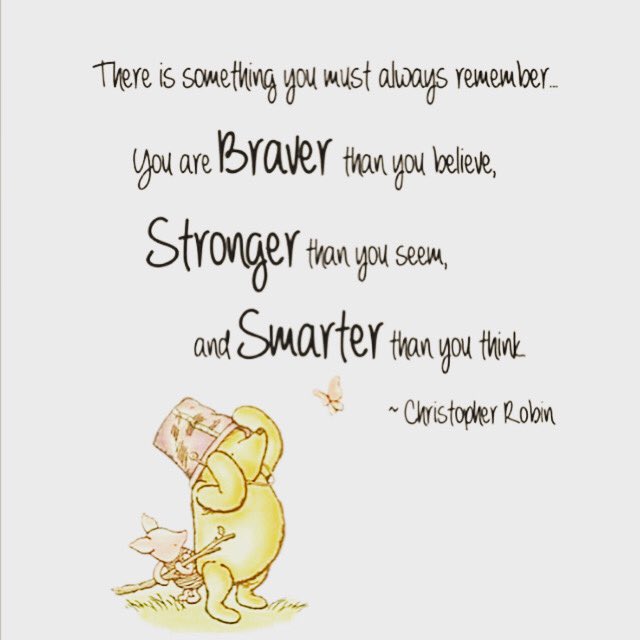 SECCoaching's tweet photo. Winnie the Pooh has so many mindfulness thoughts. Love so many quotes. 

#HappyWinniethePoohDay 
#BusinessCoaching #LeadershipCoaching
#PersonalGrowth https://t.co/HS88UOTy9c