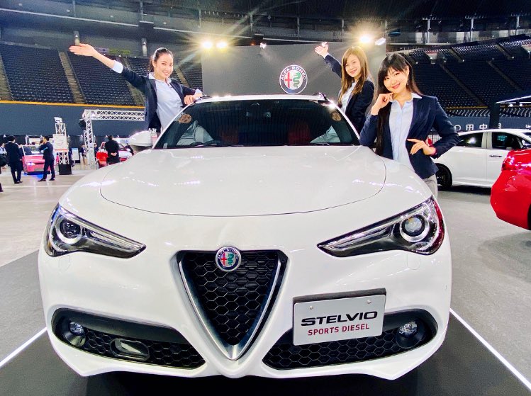 sharanran0724's tweet image. 札幌モーターショー最終日🚗❣️
【アルファロメオ】ブースでお待ちしております🐍👑🇮🇹
#札幌モーターショー
#SMS #SMS2020
#AlfaRomeo
#アルファロメオ
#ステルヴィオ
#イベントコンパニオン
#モデル
#レースクイーン
#大東紗良
