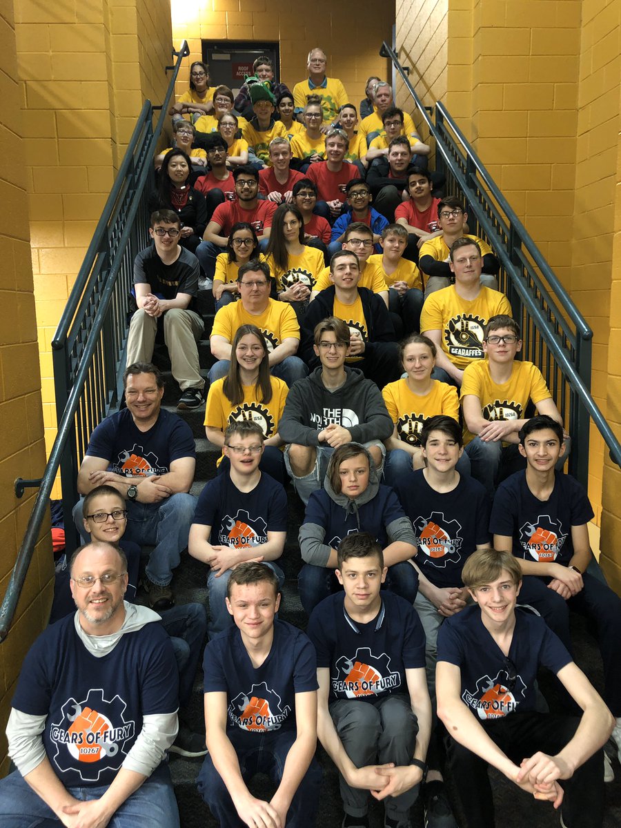 Our teams had a great day at the Fox Valley South Meet #3. Looking forward to the qualifier in two weeks! #skystone