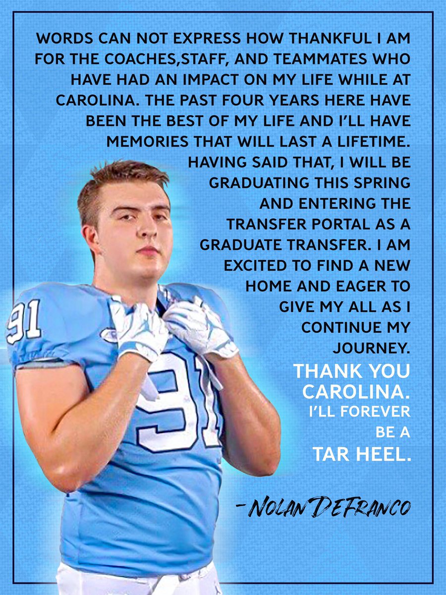 NolanDeFranco's tweet photo. Forever a Tar Heel https://t.co/xVy4j8uD7r