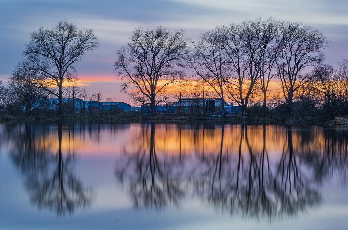 Various shots at the secret lake levenshulme, first group meet up today and a stunning sunset.
