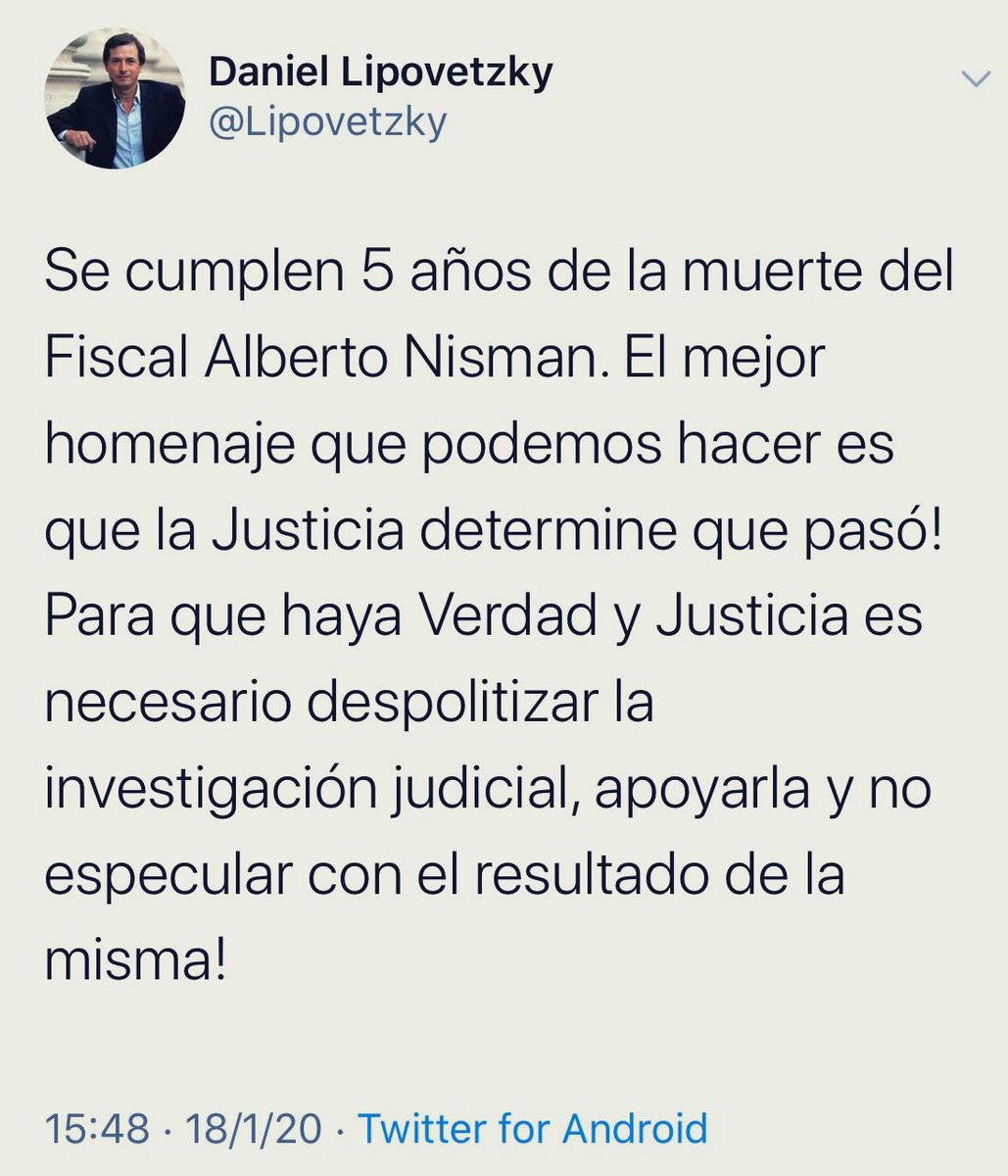 MartinLitwak's tweet photo. Sin palabras ... 

👇🏻👇🏻👇🏻

#NoFueSuicidioFueMAGNICIDIO #NismanMemoriaYJusticia #Nisman https://t.co/yJlQa0la1K