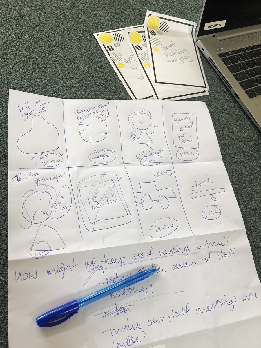 HuiWip's tweet photo. Working through the design thinking process with @michaelteacher 

How have you changed their story? 
What is the process for the user to use your solution? 

#thewiphui #wiphui2020 #technology #designthinking #edchatnz #edchat https://t.co/PiAi5RgLQB
