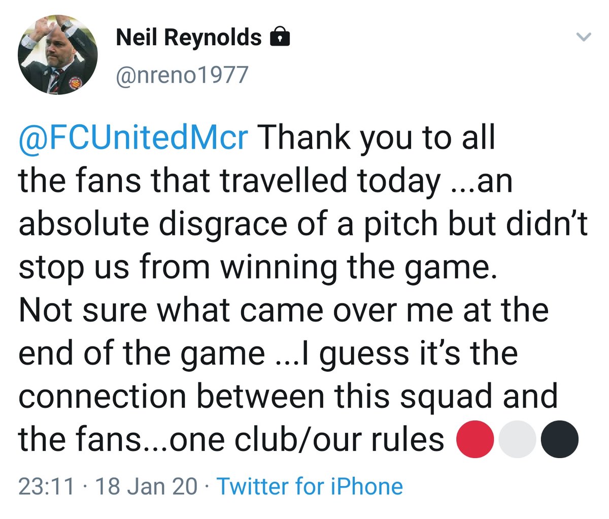 FC United of Manchester 🟥⬜⬛ tweet media
