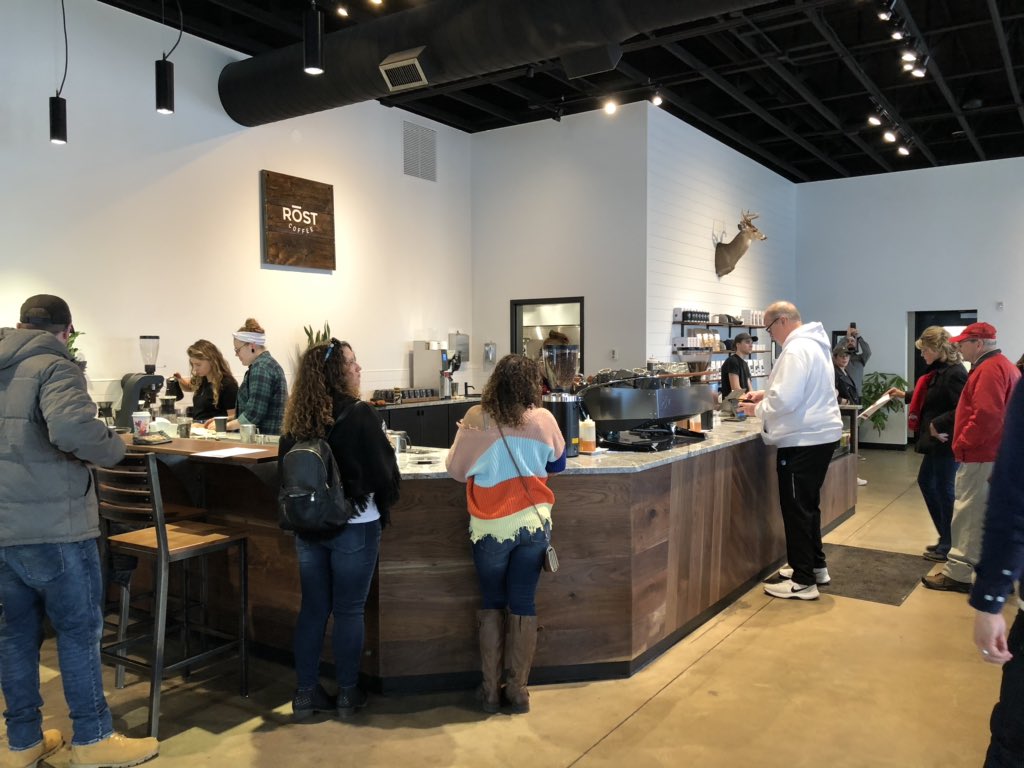 ScottMooreWAICG's tweet photo. The Fort Collective features retail space including Hometown Threads and Kindley’s and over 2,000sf of business space centered around ROST Coffee. Thank you Chillicothe for an awesome welcome! https://t.co/BMMli6wixW