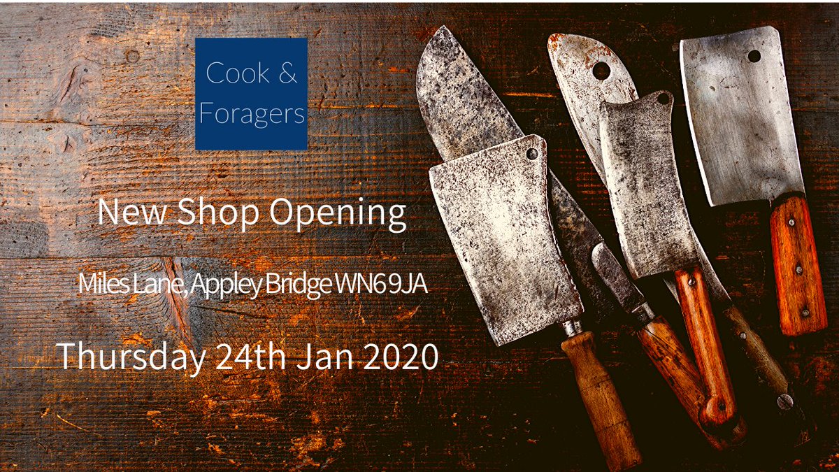cookandforagers's tweet photo. Its Official we open in less than 7 days.... #butchers #wigan #lancashire #appleybridge #local #meats #deli #pies https://t.co/WDB2ECO7zX