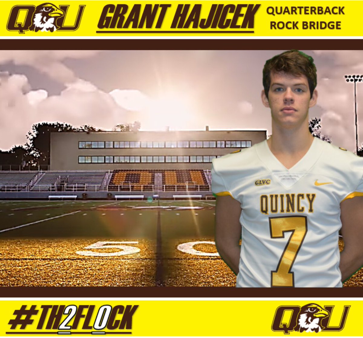 grant_hajicek's tweet image. Excited to announce my commitment to Quincy University! I want to thank my family, teammates and coaches. Grateful for this opportunity! #PEWAV #GTG