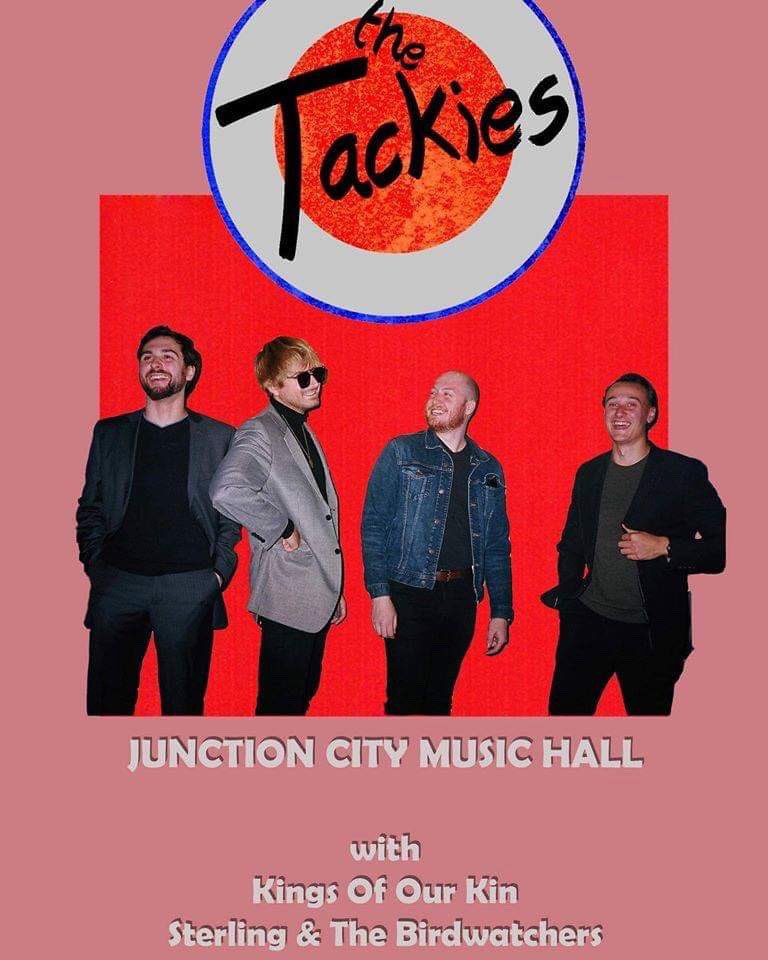 Friends, our next show will be on Friday, Feb 7th at Junction City Music Hall! Very excited to play with <a href="/TheTackies/">The Tackies</a> and Sterling and the Birdwatchers.
