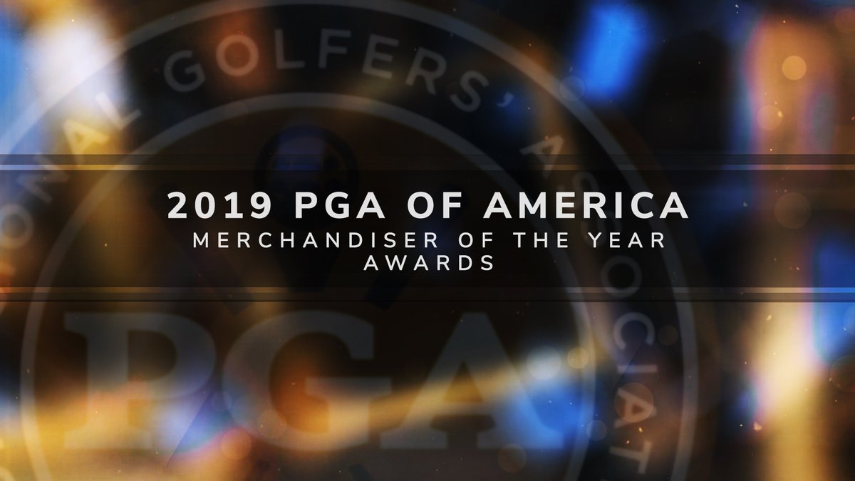 PGA's tweet photo. We're LIVE at the 2019 PGA Merchandiser of the Year Awards Ceremony. 

Watch 👇 
https://t.co/FU2G7fUzvO https://t.co/DWf5TltNSb