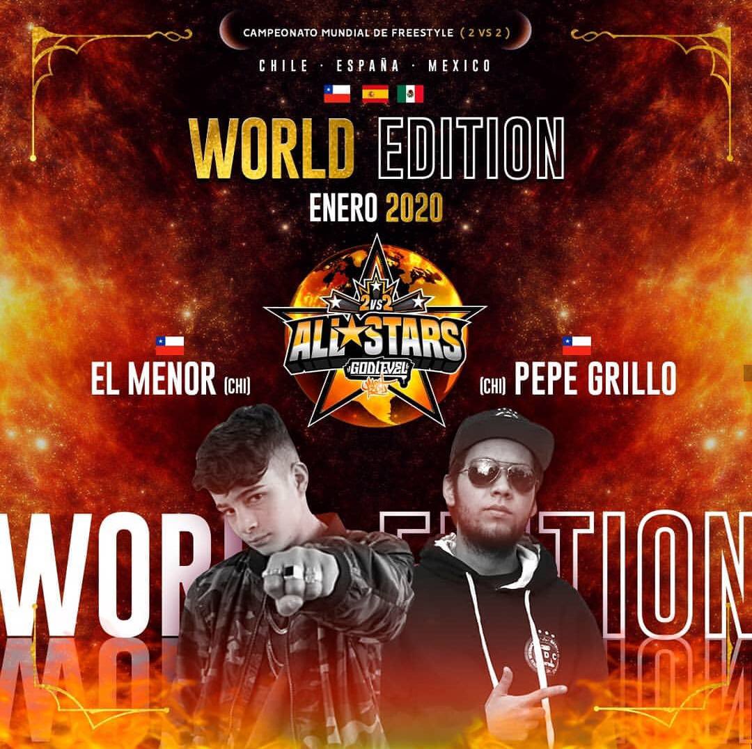 gallitostudios's tweet photo. ¡OCTAVOS DE FINAL! - God Level 2v2 🇲🇽🌍 

PEPE GRILLO🇨🇱 (EL MENOR ) vs CARPEDIEM🇨🇴 (VALLES-T)

¿Quien crees que ganará?

#GodLevel2v2 🇲🇽🌍 https://t.co/i4zIuglHkm