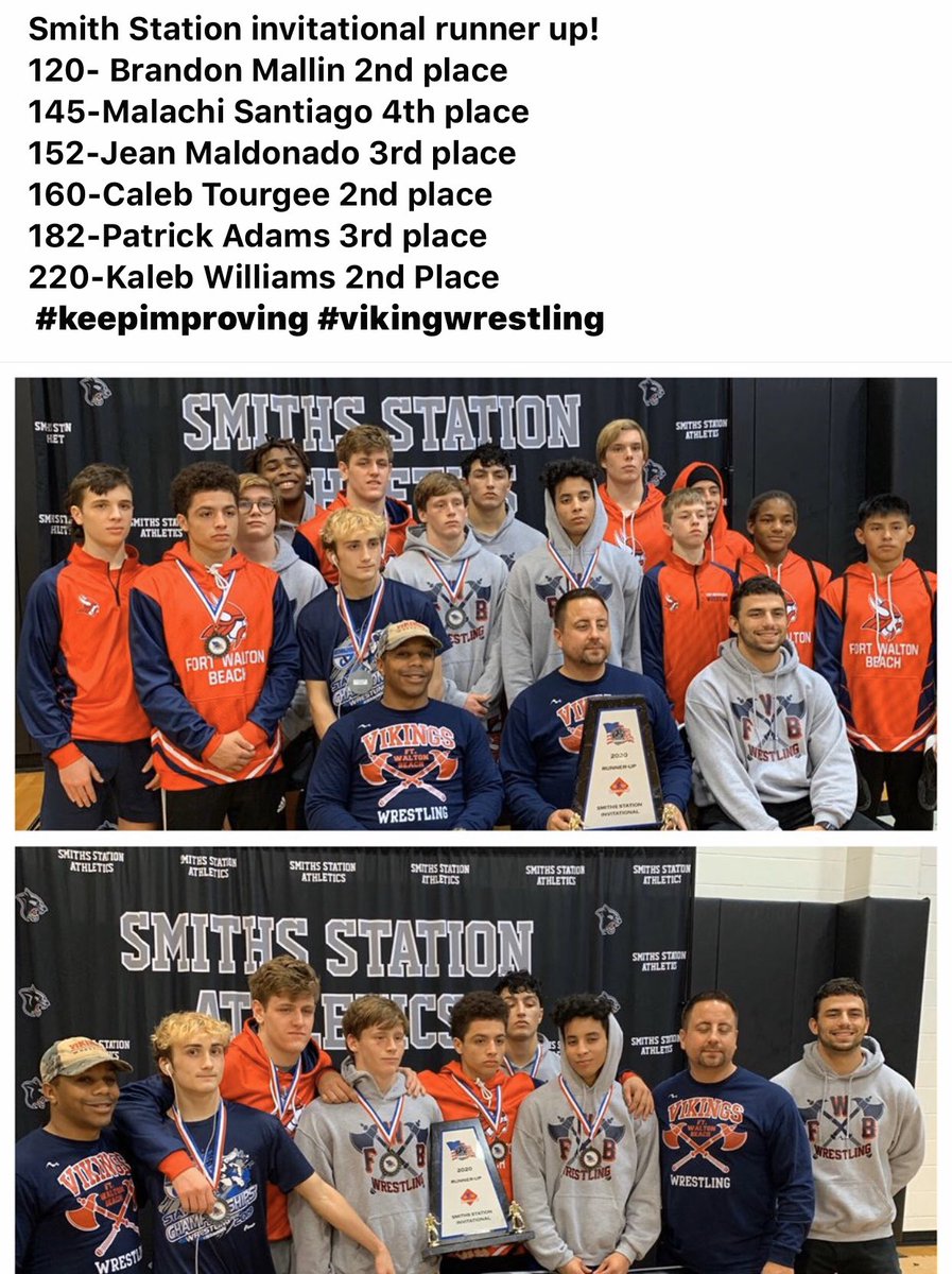 FwbWrestling's tweet photo. Smith Station Runner Up!!! https://t.co/3Q8faERtXI