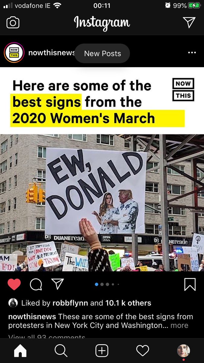 CisforCliona's tweet photo. #ewdonald should be trending right now! #WomensMarch2020 
@nowthisnews 
@SchittsCreek https://t.co/DiY6d7we9a