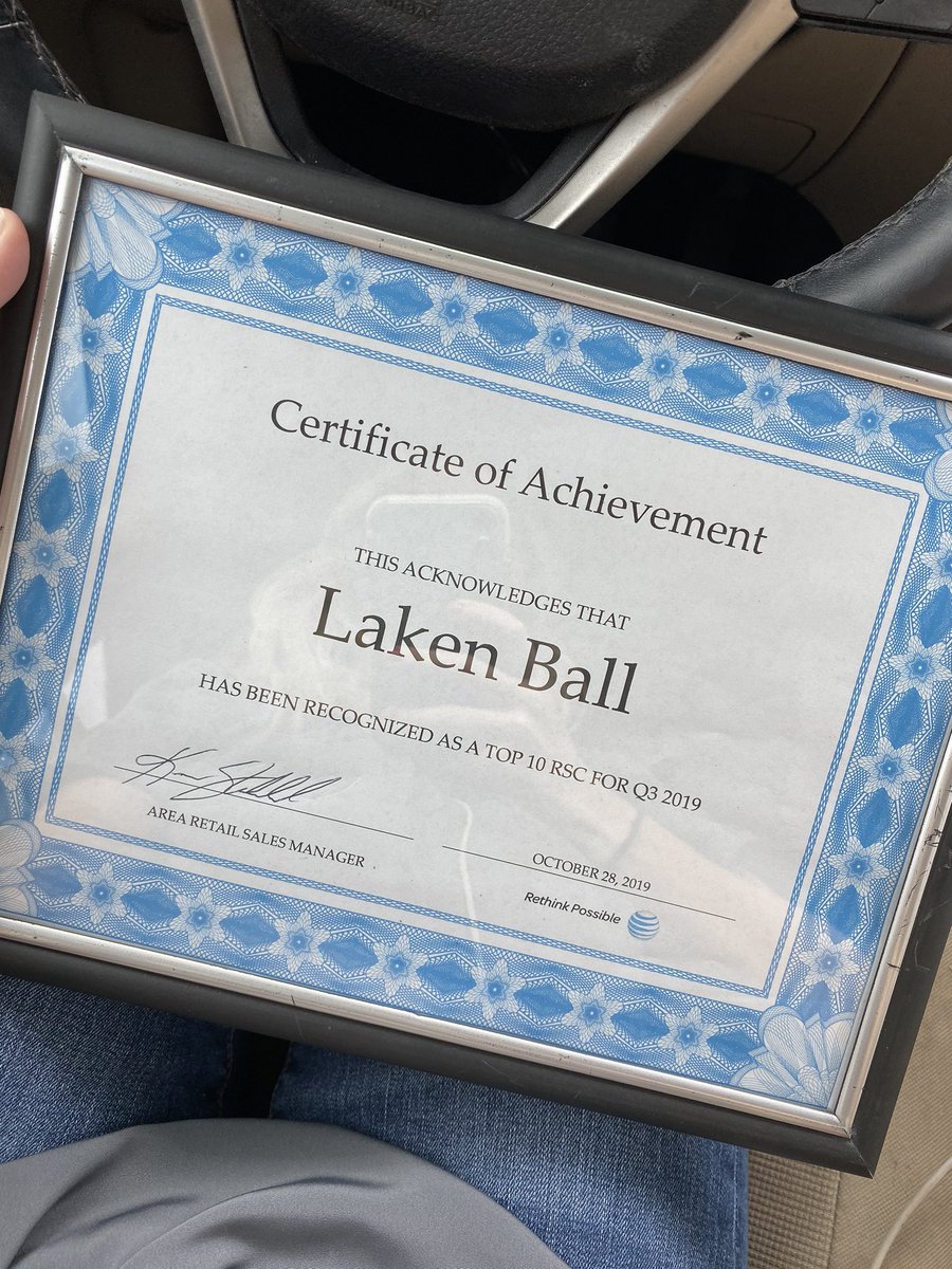 lakenball's tweet photo. Today marks one year with AT&amp;T. This was the year to learn, next is the year to grow 💪🏼 thankful to have @rixmag19 lead me in the right direction. What’s in store for this year? https://t.co/SPJqIIZxWl