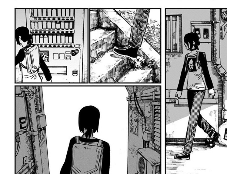 チェンソーマン。 レゼがカフェへ向かうシーンの対比表現について