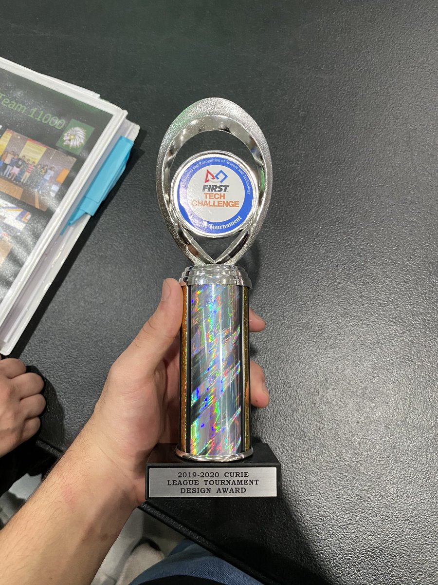 Rowebotics11000's tweet photo. 1st place Design Award. Although our journey does not continue, 11000 had an amazing season and we would like to thank everyone who helped us along the way. 🤘🏽 #season #robotics #morethanrobots #FTC #firstrgv #firstrobotics @RoweboticNation https://t.co/VgFbIP6phO