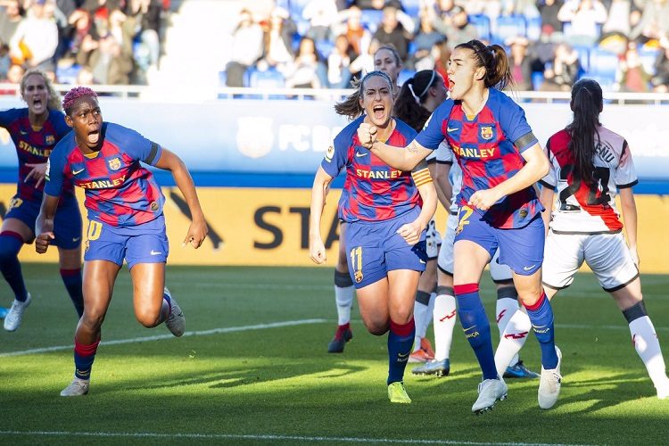 DFotofinish's tweet photo. #PrimeraIberdrola: El Barça doblega a un Rayo que plantó cara

➡️https://t.co/aB635Kw8E1

#ftufem #BarçaRayo https://t.co/coEhXnqEIc