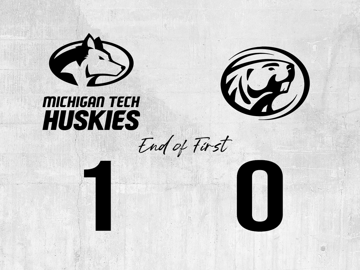 Michigan Tech Hockey On Twitter End Of 1st Period No 19 Michigan Tech 1 Bemidji State 0 Mtuhky Followthehuskies